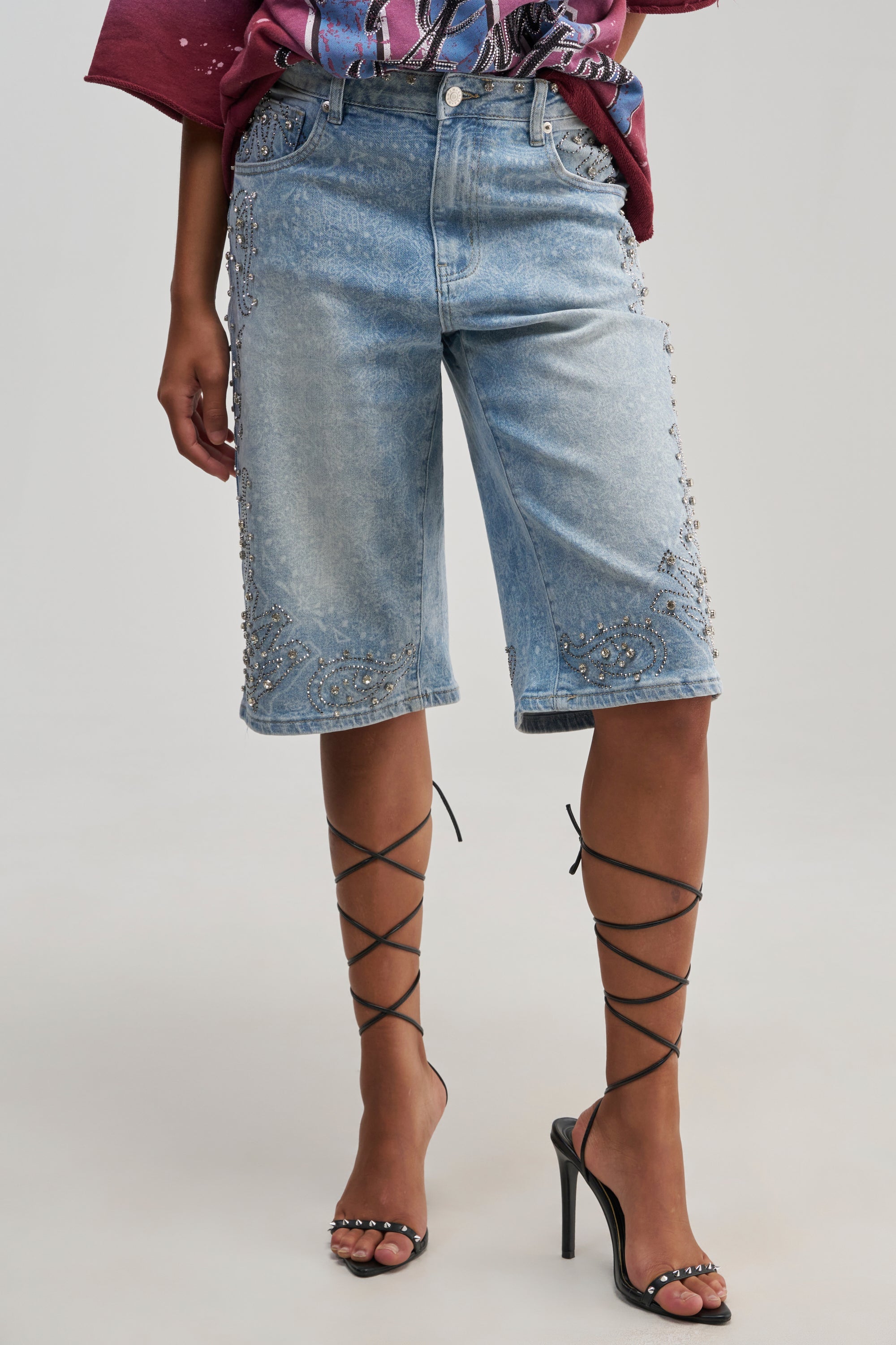 BLING CITY BERMUDA SHORT
