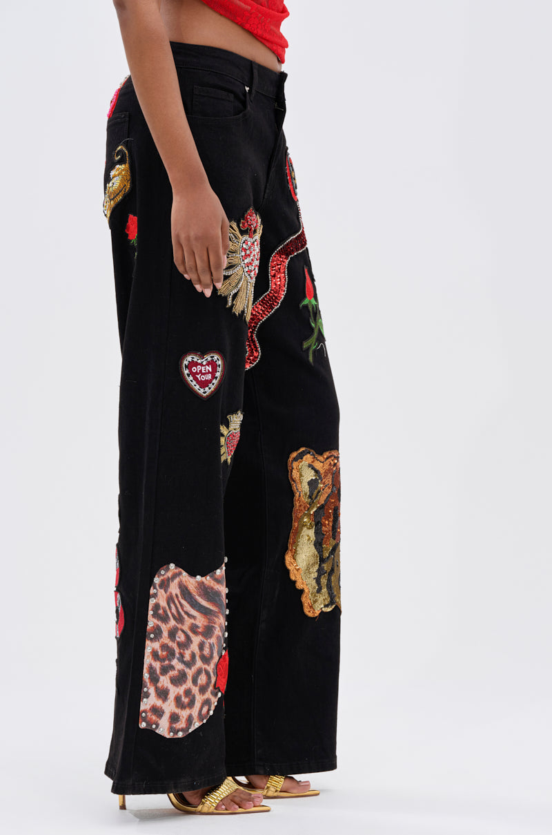 FIERCE DENIM PANT