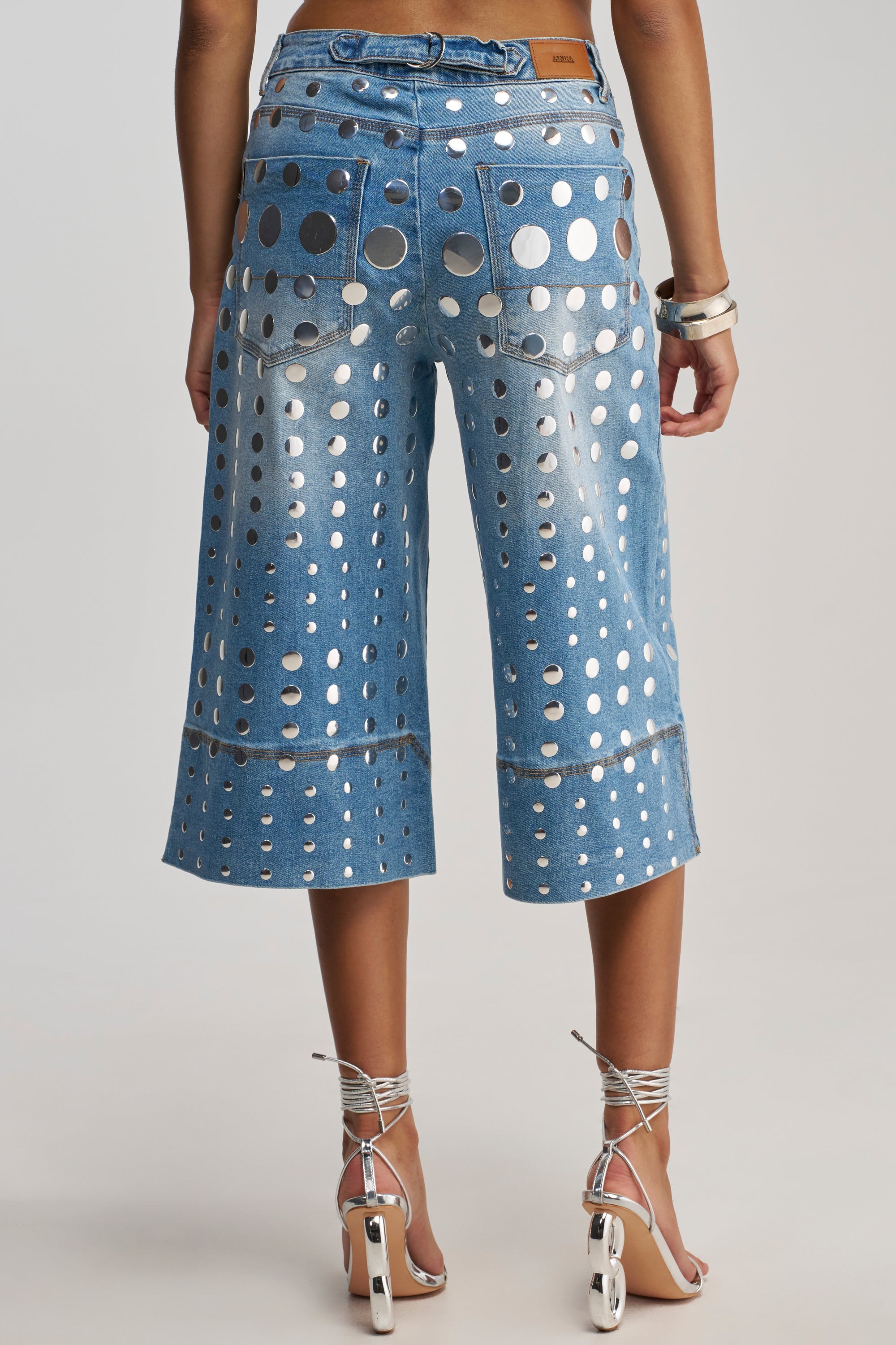 STUDS EVERYWHERE CULOTTE