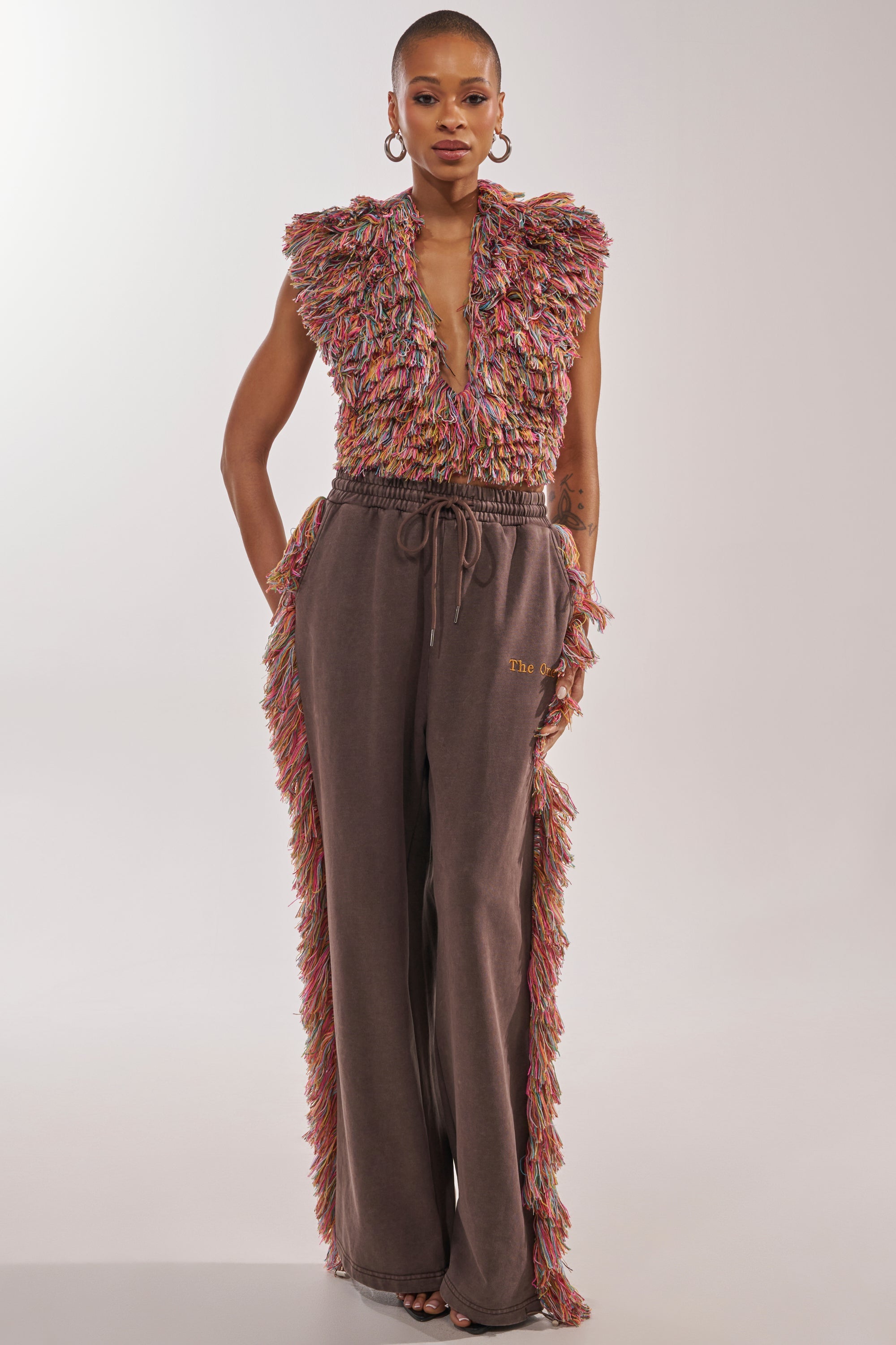 THE ONE FRINGE JOGGER