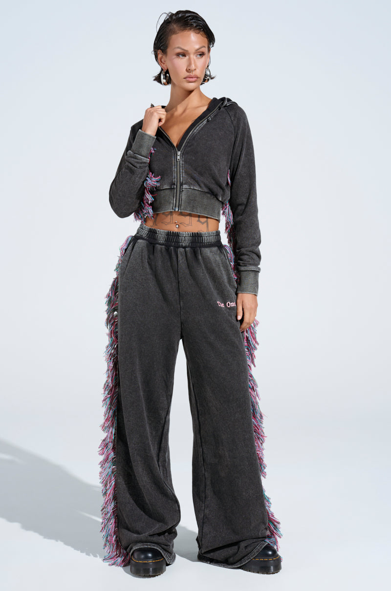 THE ONE AND ONLY ZIP UP SWEATSHIRT