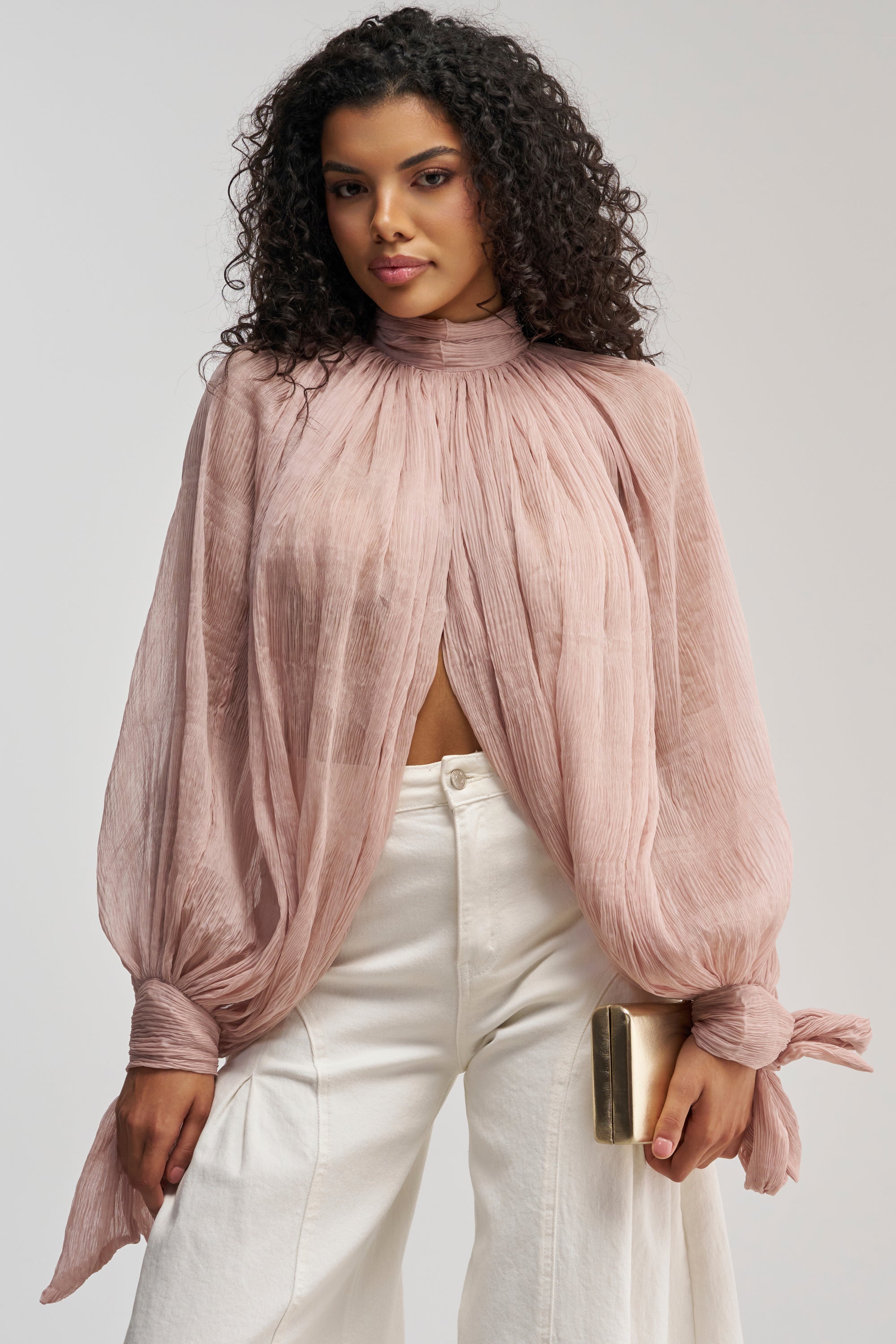 SOFT SEDUCTION CHIFFON BLOUSE