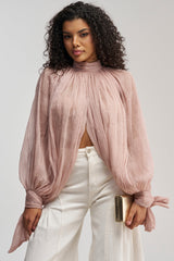 SOFT SEDUCTION CHIFFON BLOUSE