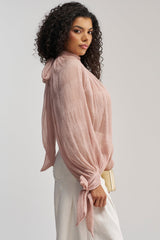 SOFT SEDUCTION CHIFFON BLOUSE