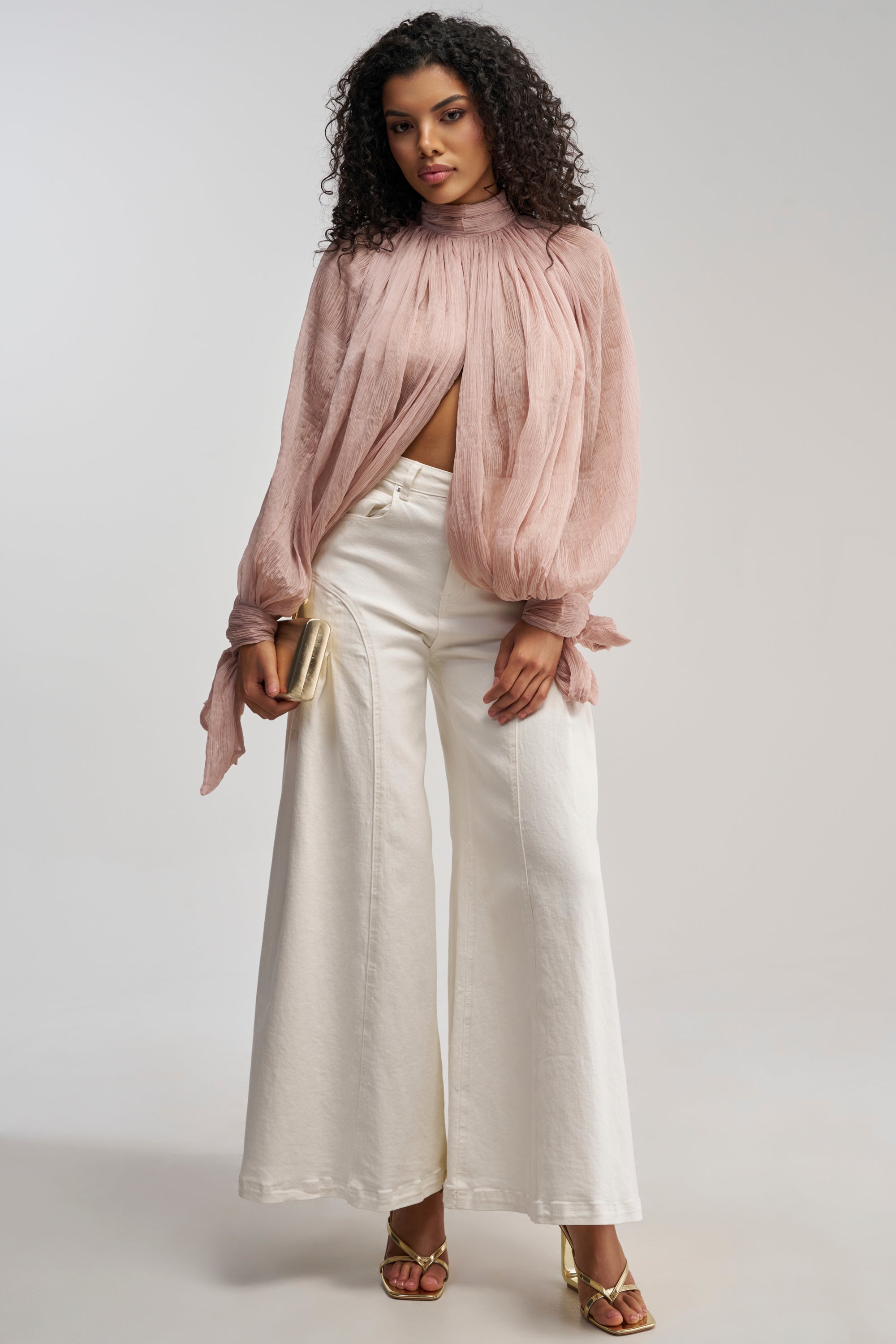 SOFT SEDUCTION CHIFFON BLOUSE