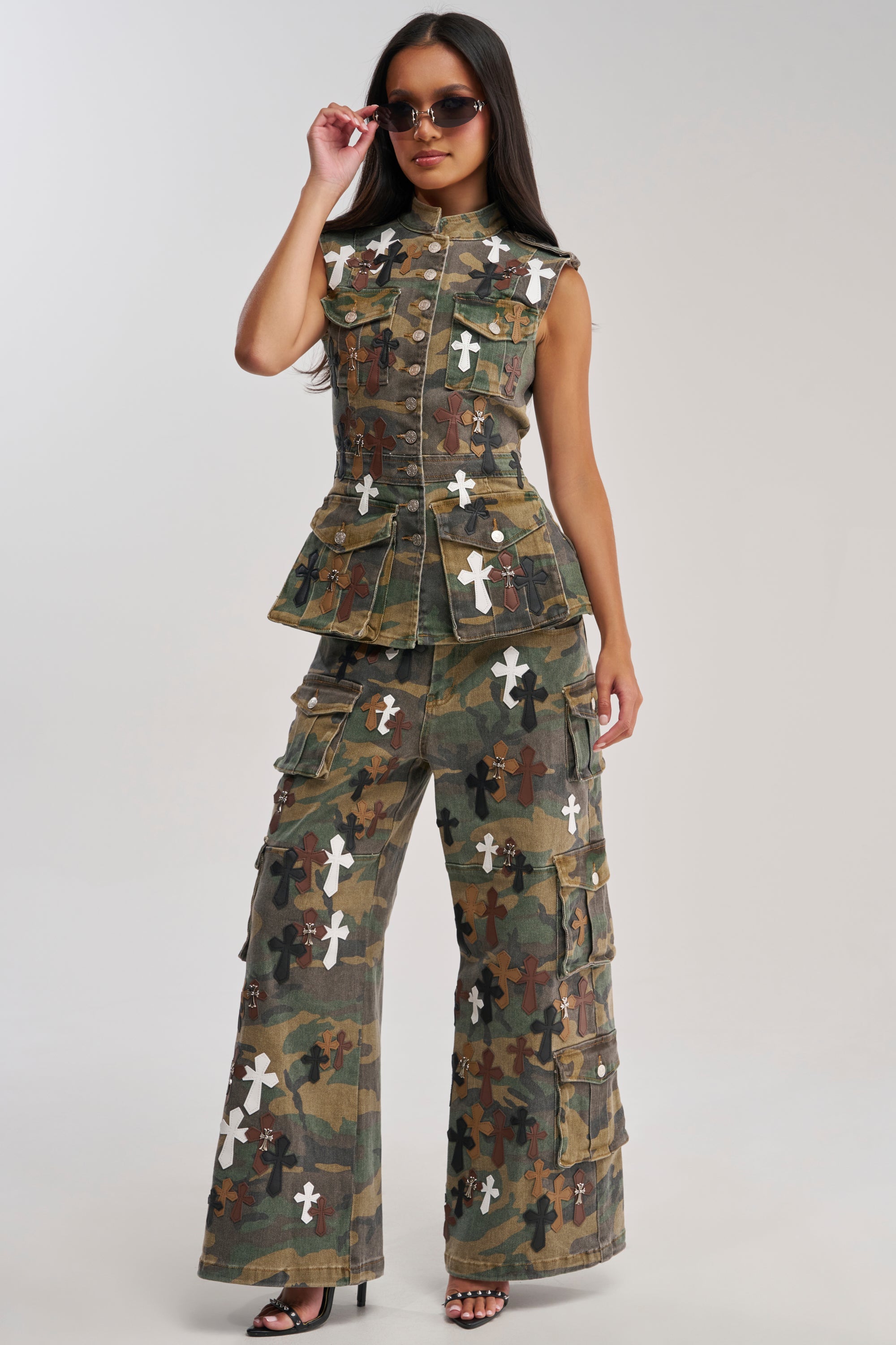 DOWN AND DIRTY CAMO CARGO PANT