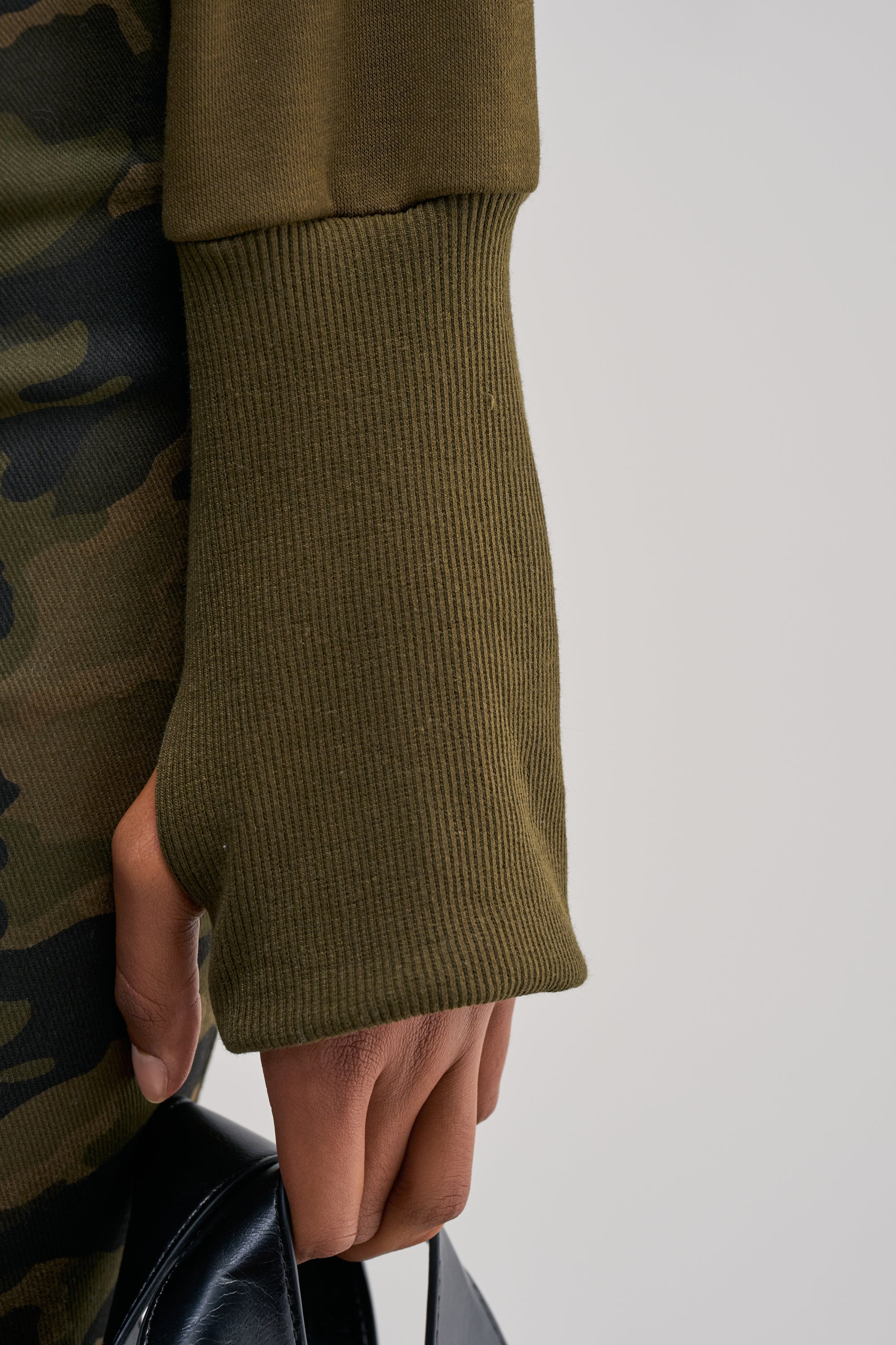 JUST TOO COOL FOR YOU SWEATSHIRT IN OLIVE