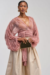 LOCKED IN LOVE LACE BLOUSE