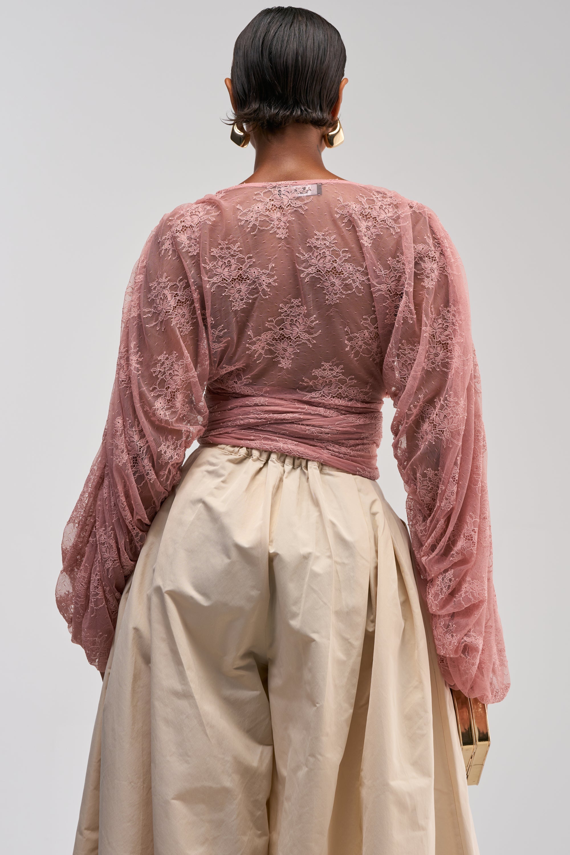LOCKED IN LOVE LACE BLOUSE