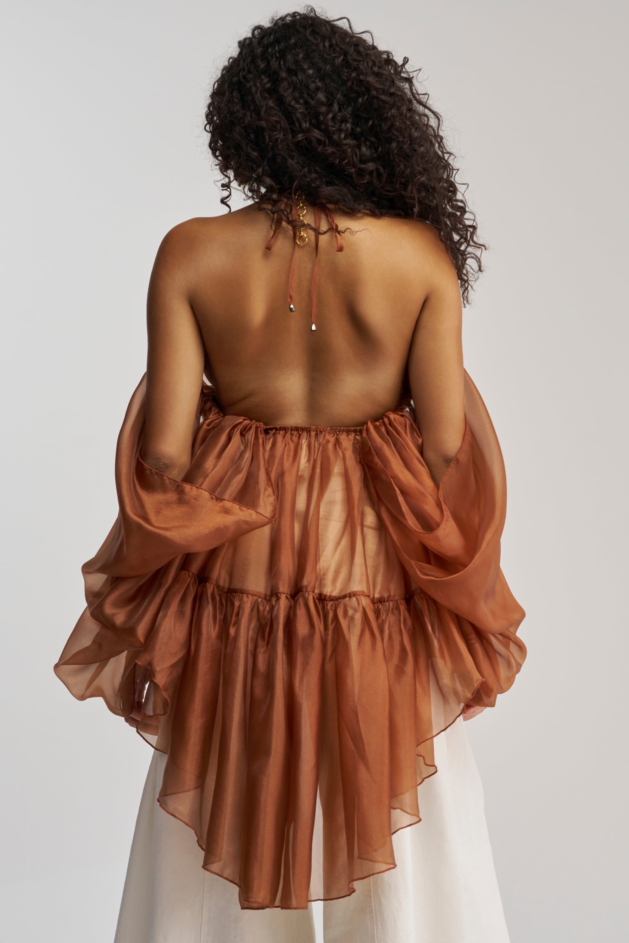 FLY WITH ME CHIFFON BLOUSE