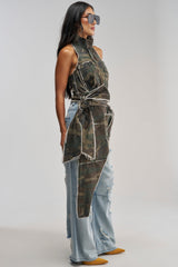 BIG STEPPER CAMO TOP