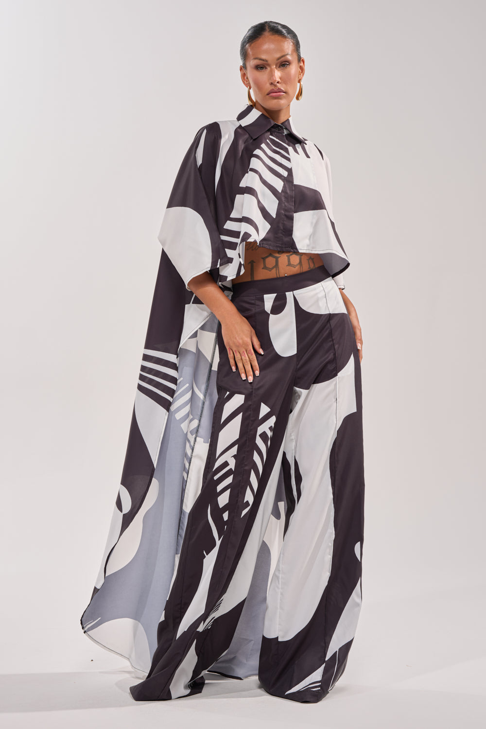 NOIR GODDESS PALAZZO PANT