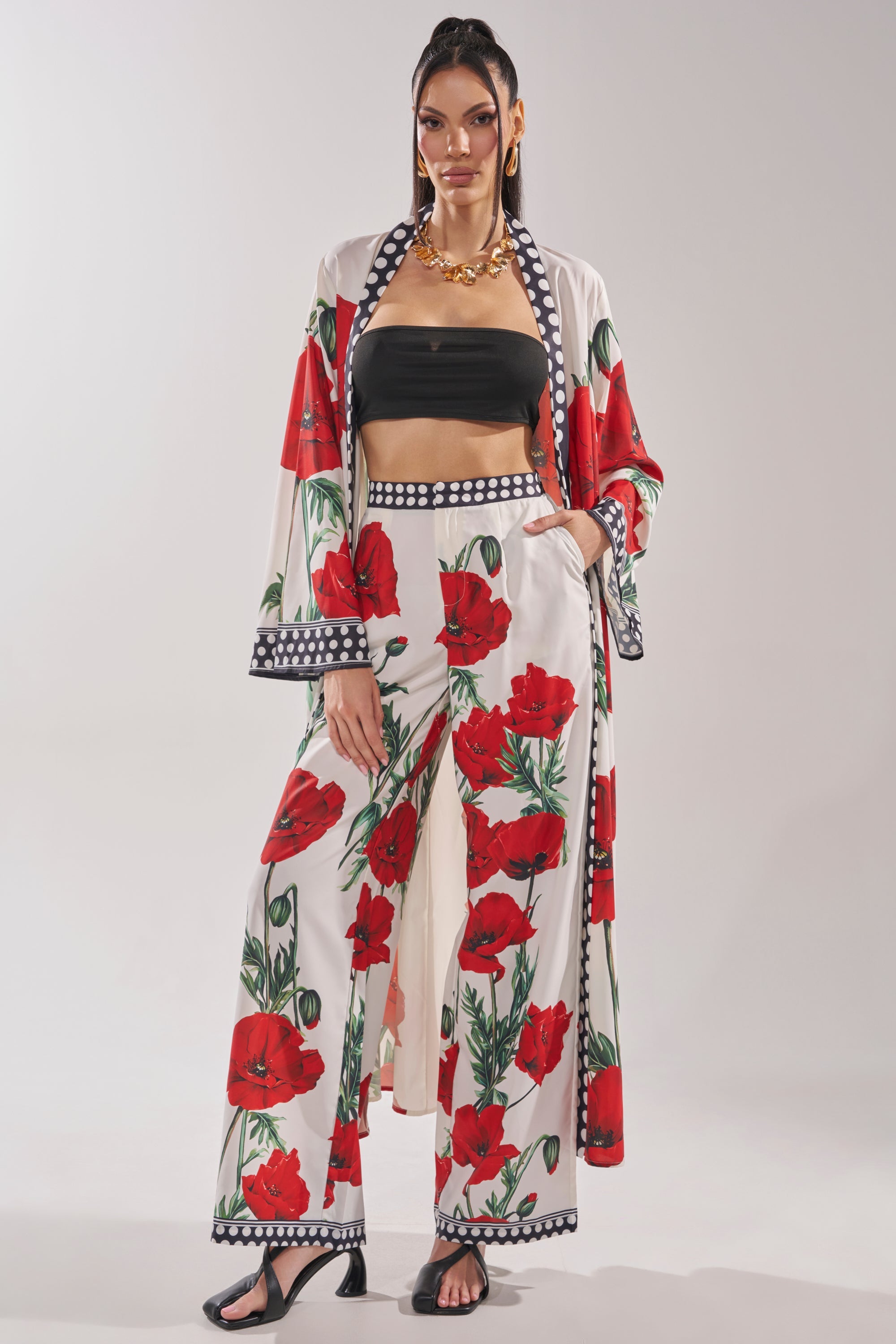 BELLADONNA CHIFFON DUSTER