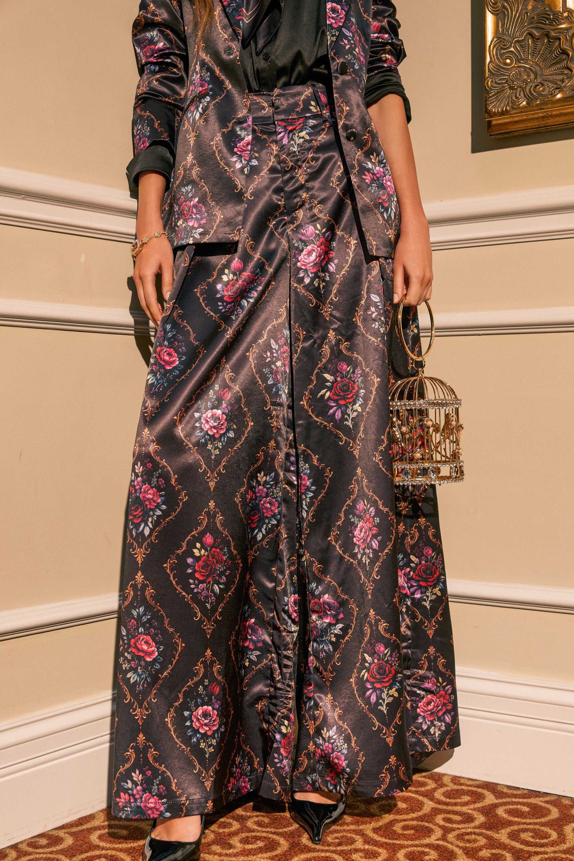 VERTIGO SATIN TROUSER