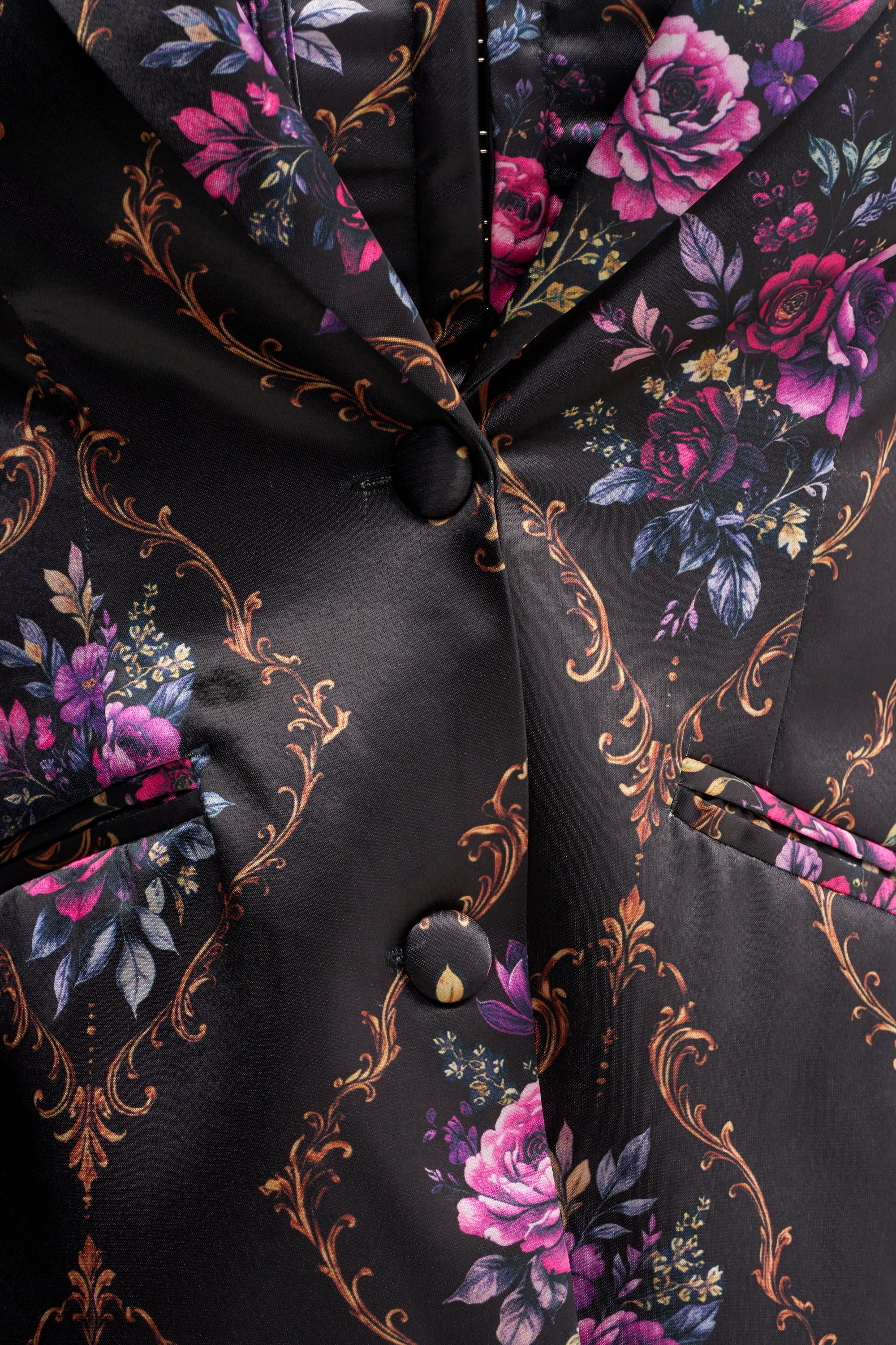 VERTIGO SATIN BLAZER