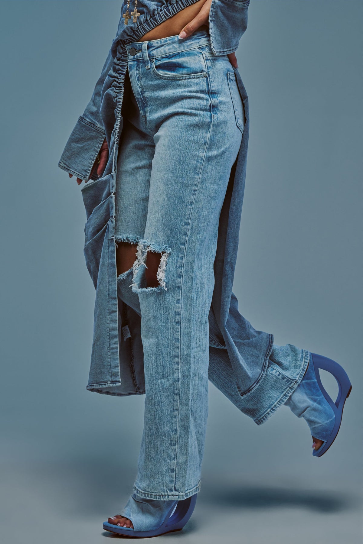 SIMPLE AND GOOD RELAXED DENIM