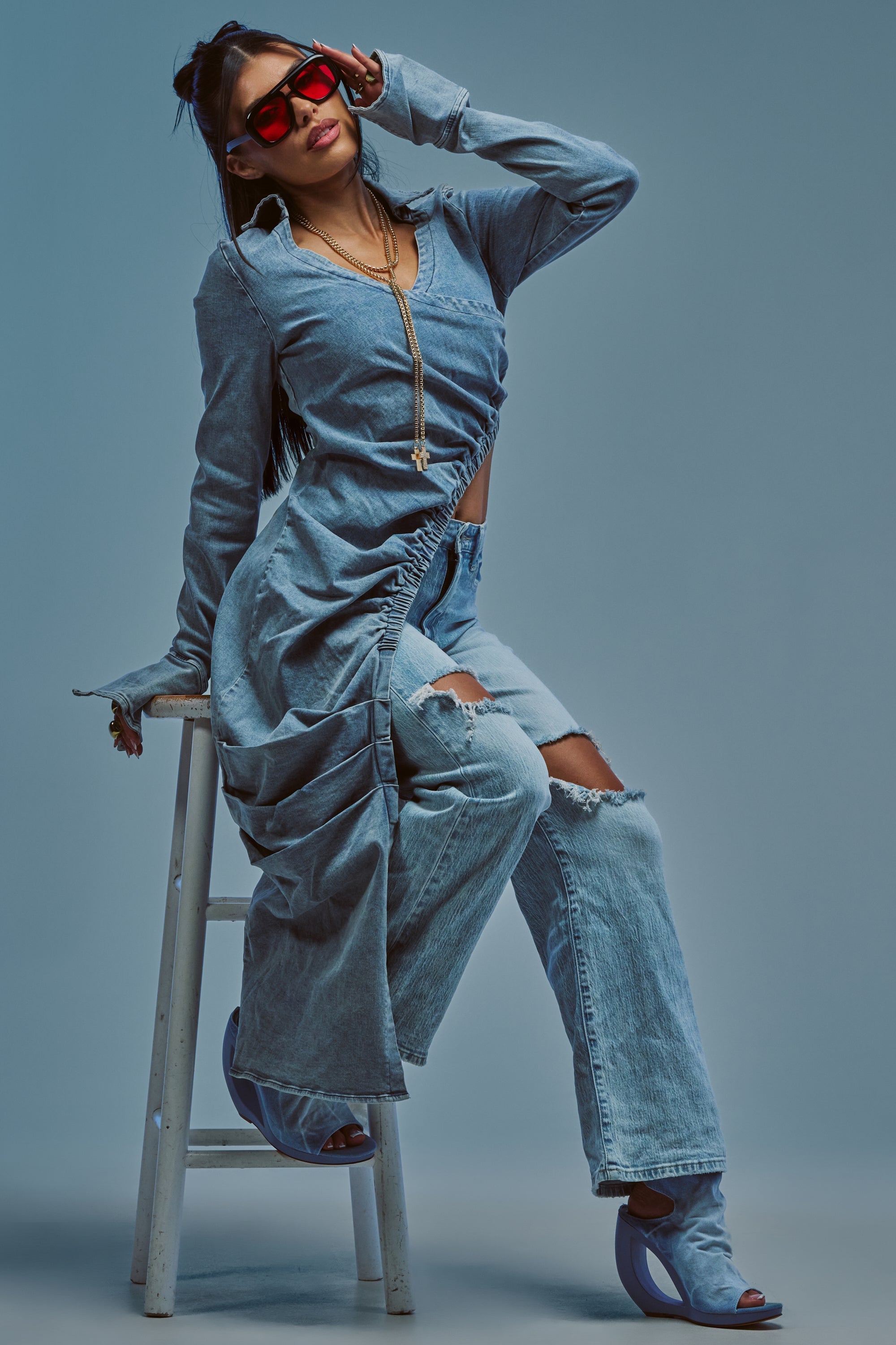 SIMPLE AND GOOD RELAXED DENIM