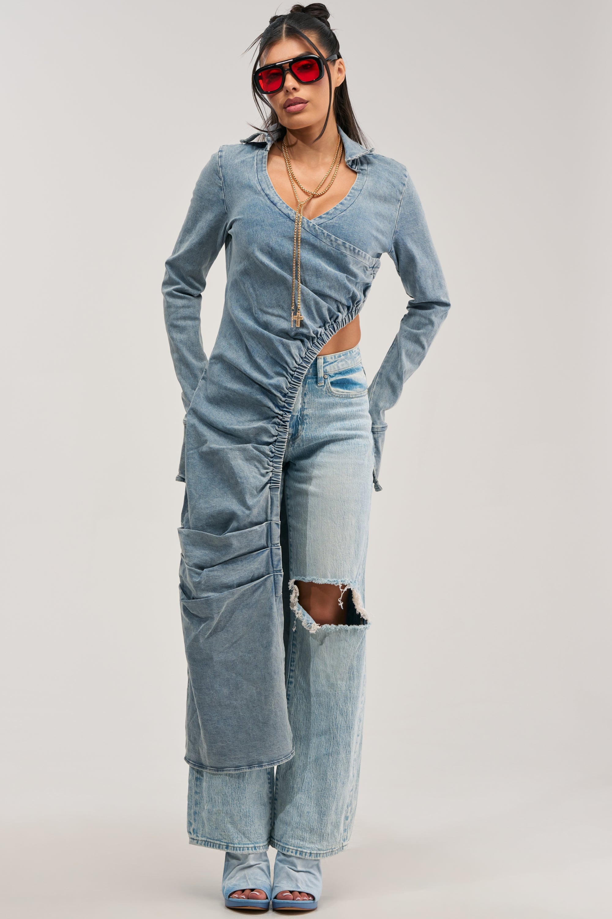 SIMPLE AND GOOD RELAXED DENIM