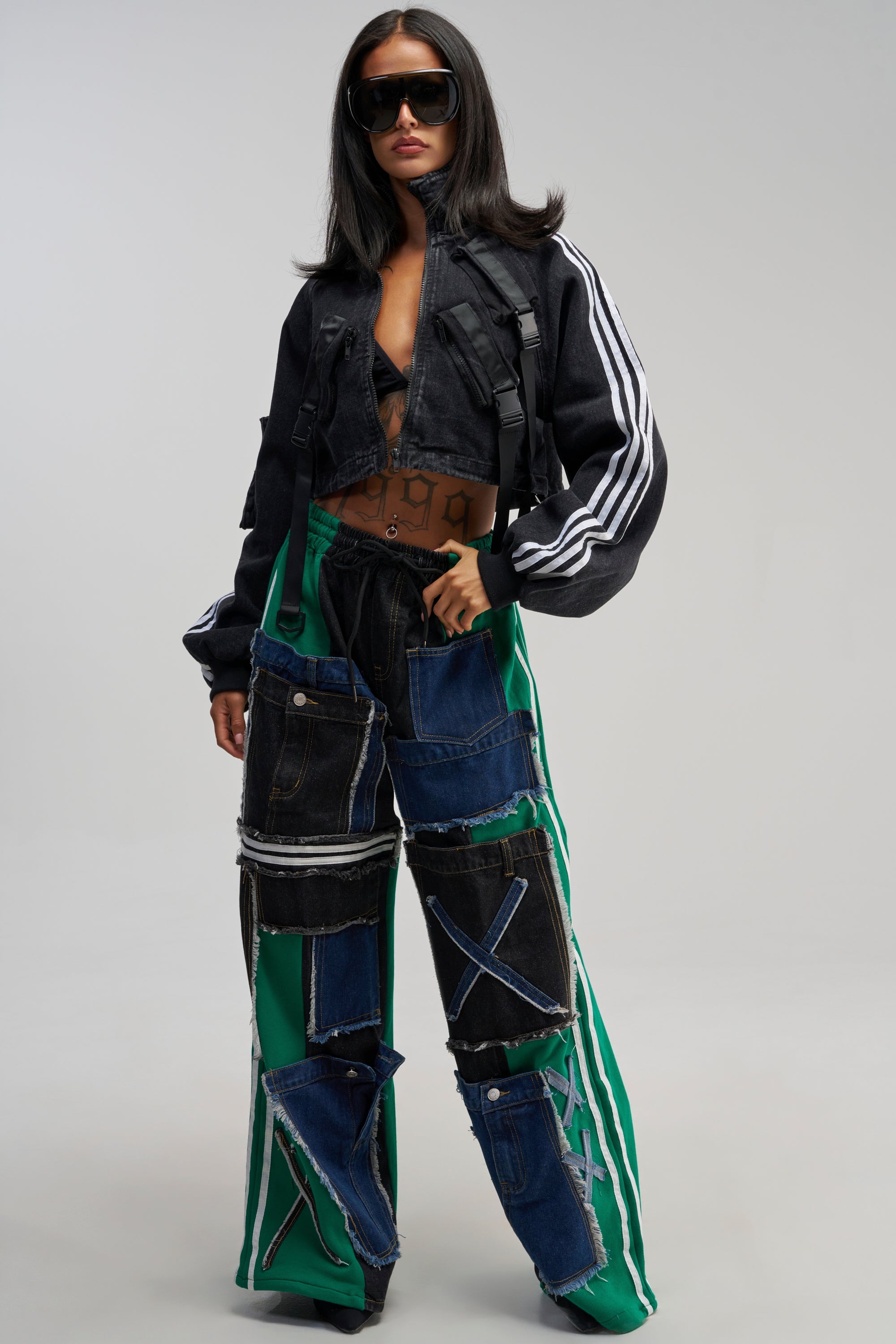RAE CARGO DENIM JACKET