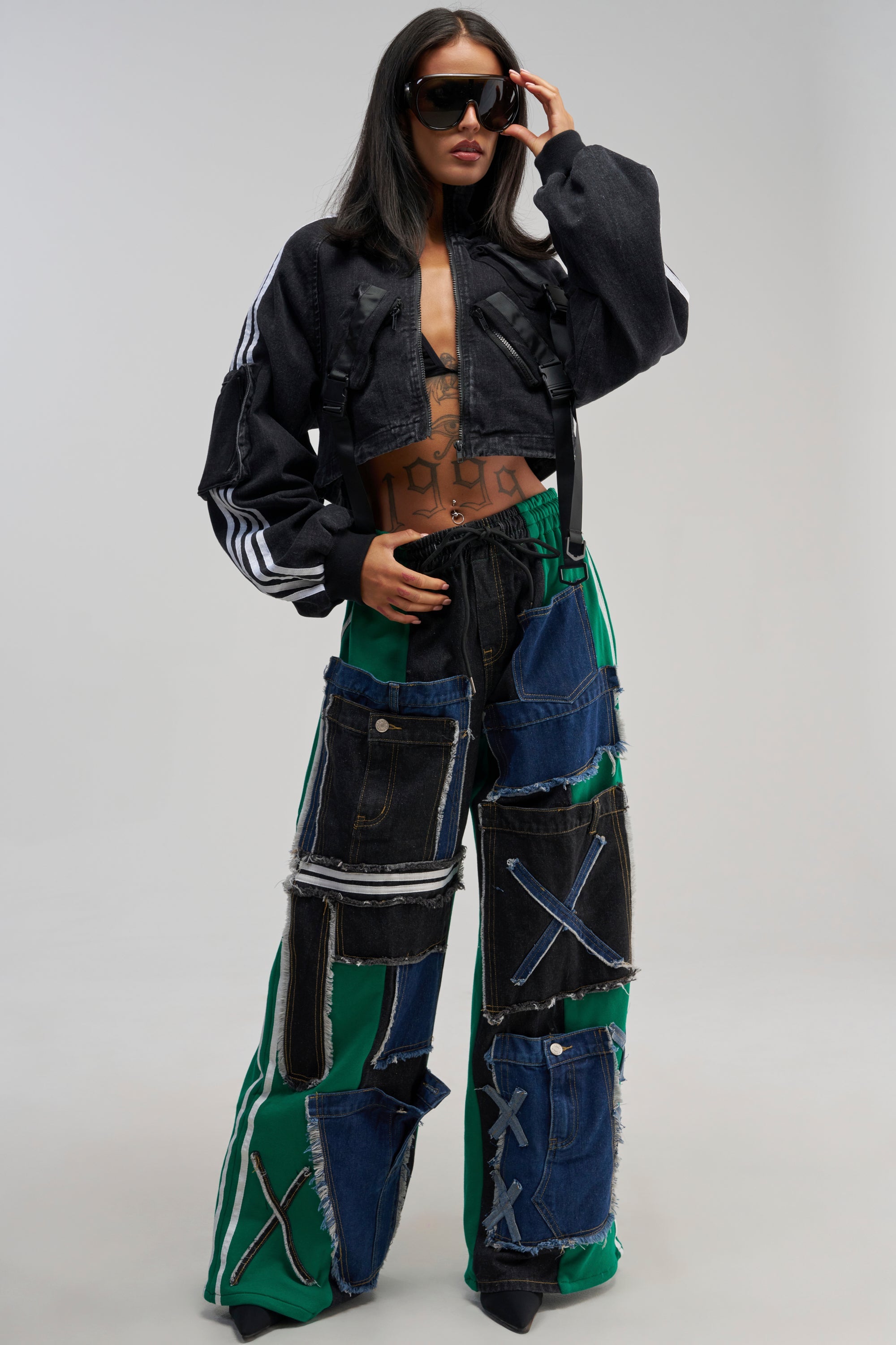 RAE CARGO DENIM JACKET