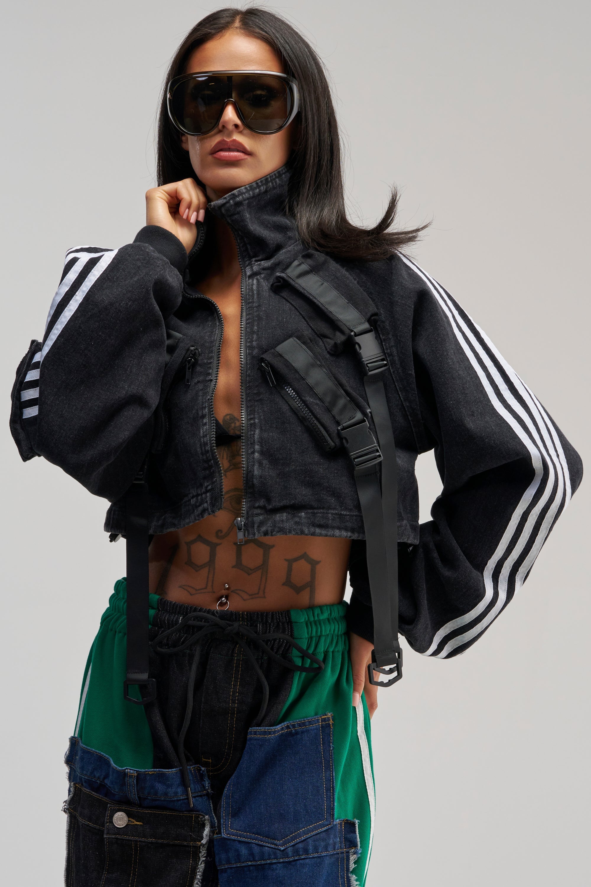 RAE CARGO DENIM JACKET