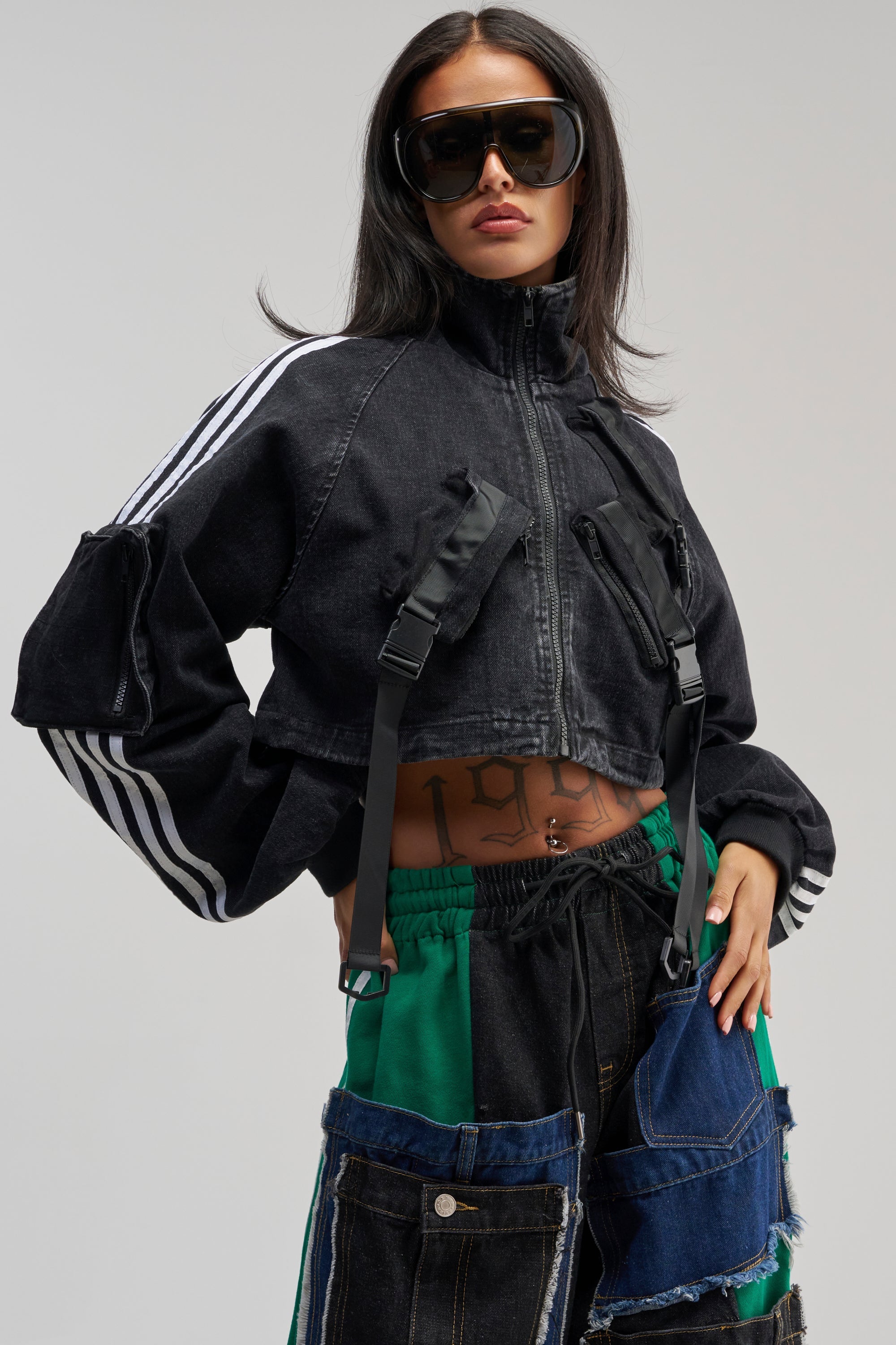 RAE CARGO DENIM JACKET