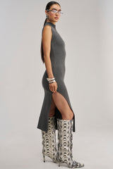 MEET THE PARENTS SLEEVELESS KNIT SWEATER DRESS