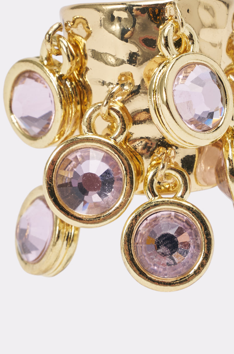GILDED GEM CLUSTER RING