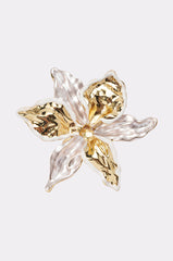 RICH ENERGY FLOWER COCKTAIL RING