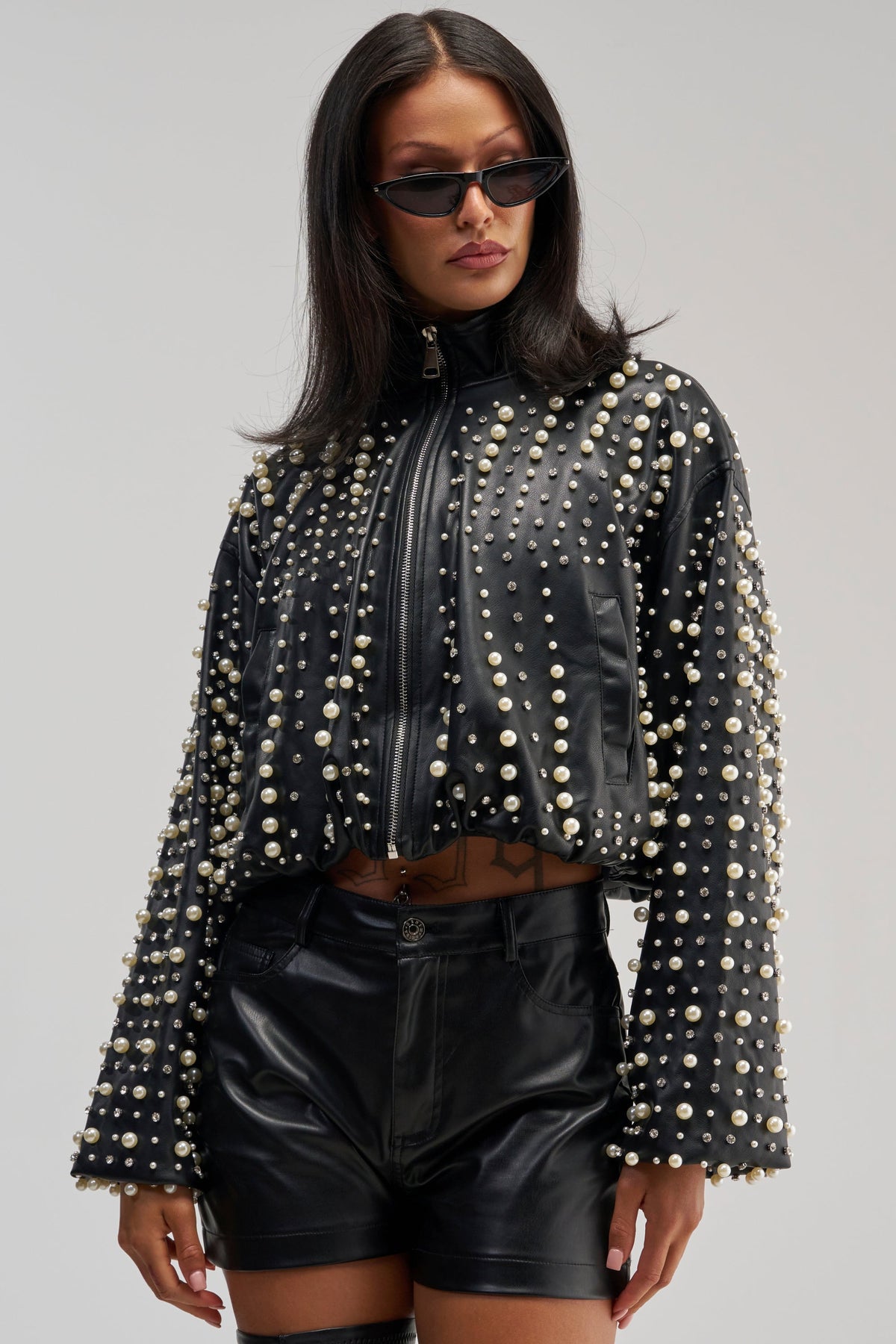 EUPHORIA EMBELLISHED BOMBER