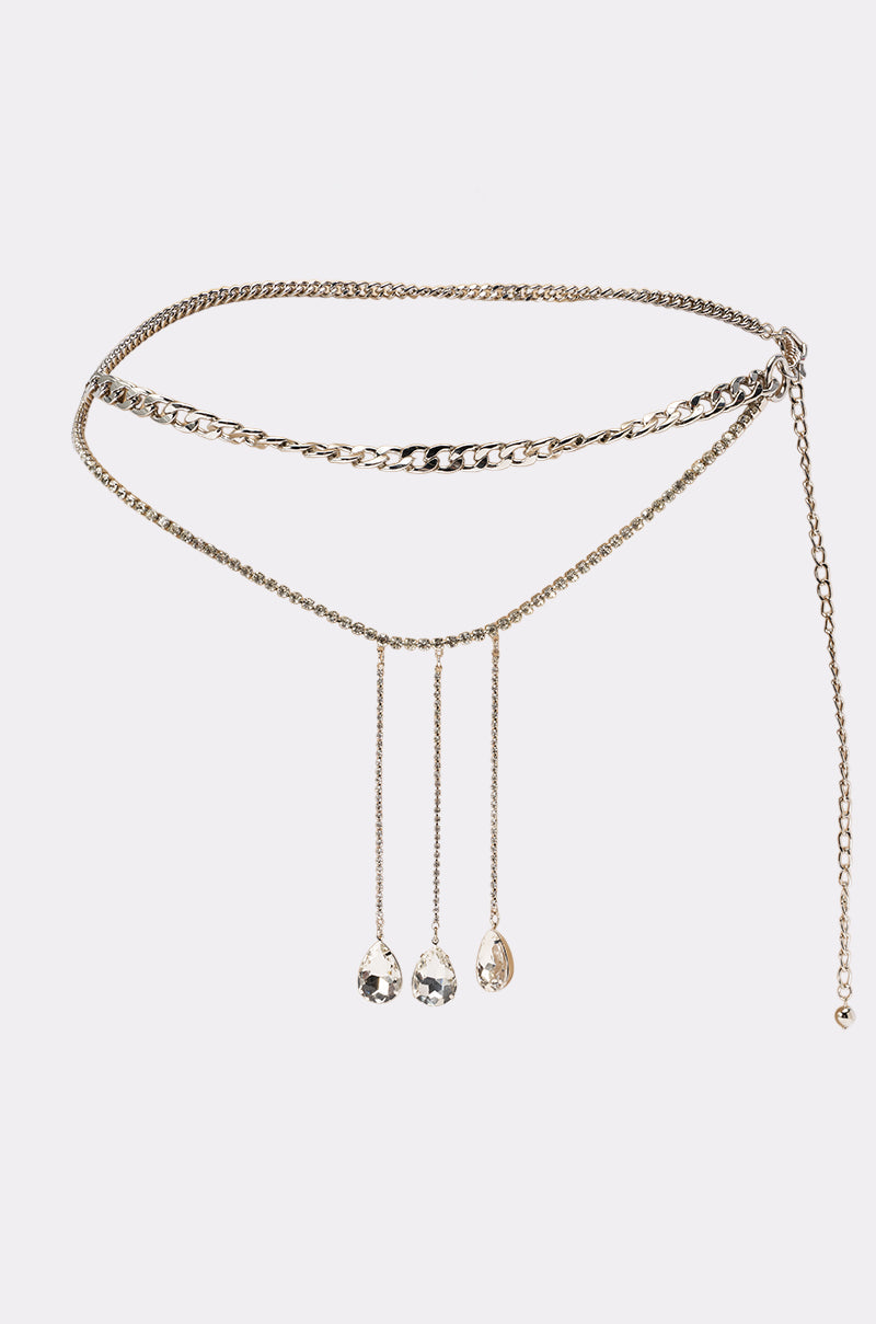 SILVER DRIP BODYCHAIN