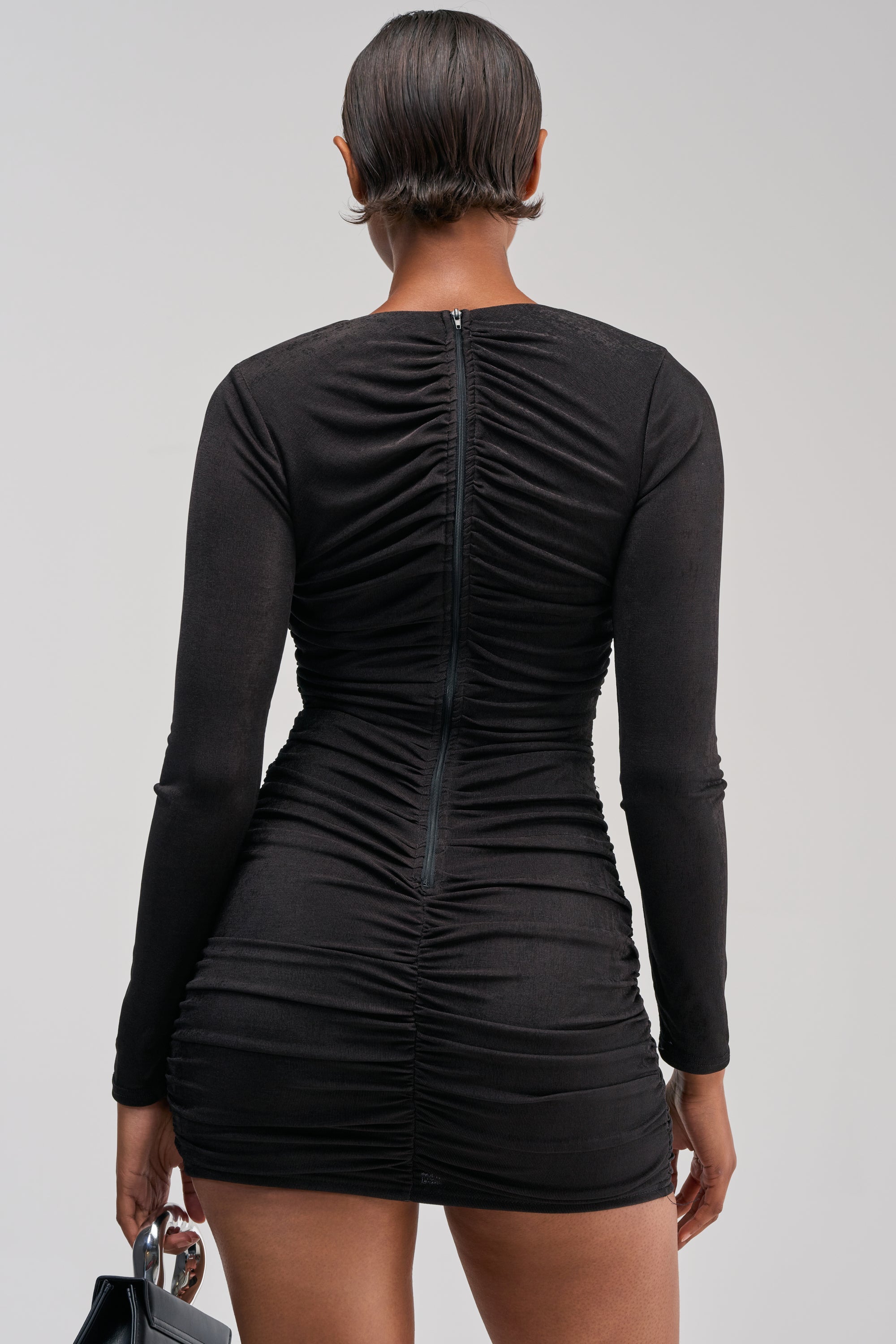 GIRLS NIGHT OUT MINI DRESS IN BLACK