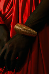 LOUDER NOW OVERSIZED BANGLE IN GOLD