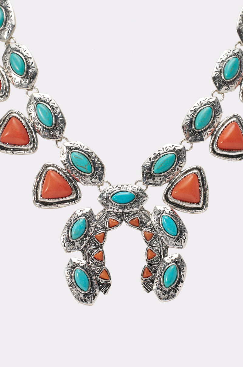 WAY OUT WEST TURQUOISE NECKLACE