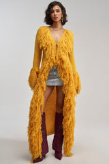 VICE CITY FRINGE CARDIGAN
