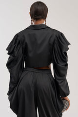 DRIP DRIP BLAZER IN BLACK
