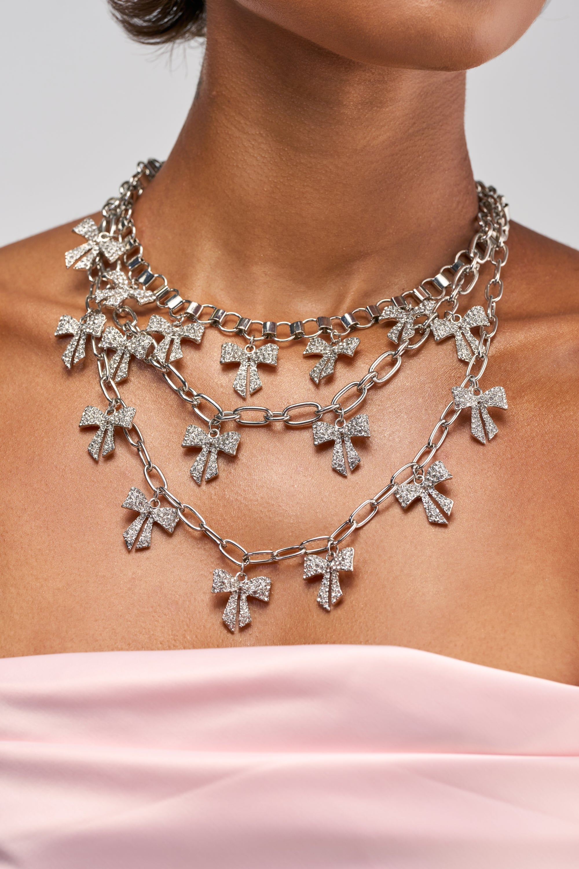 TIED IN A BOW NECKLACE