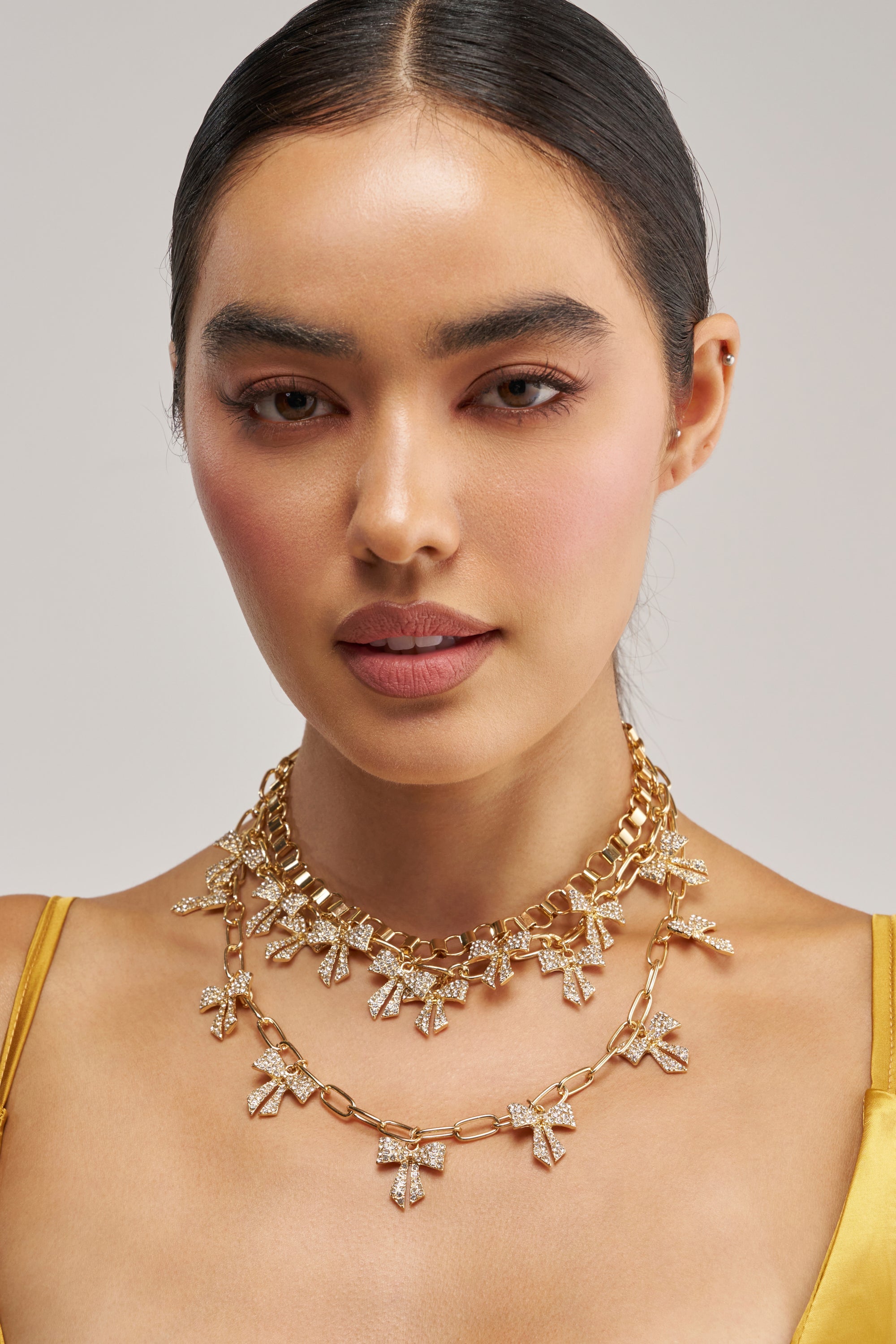 TIED IN A BOW NECKLACE