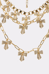 TIED IN A BOW NECKLACE