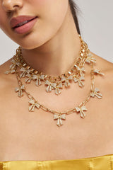 TIED IN A BOW NECKLACE