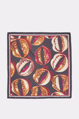 JUST SMILE SATIN SCARF