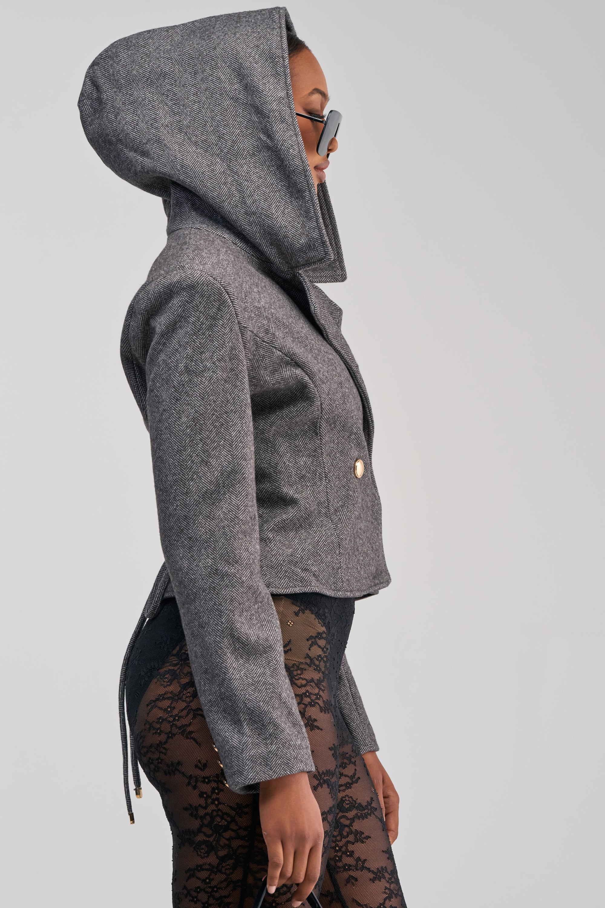 SIREN HOODED BLAZER