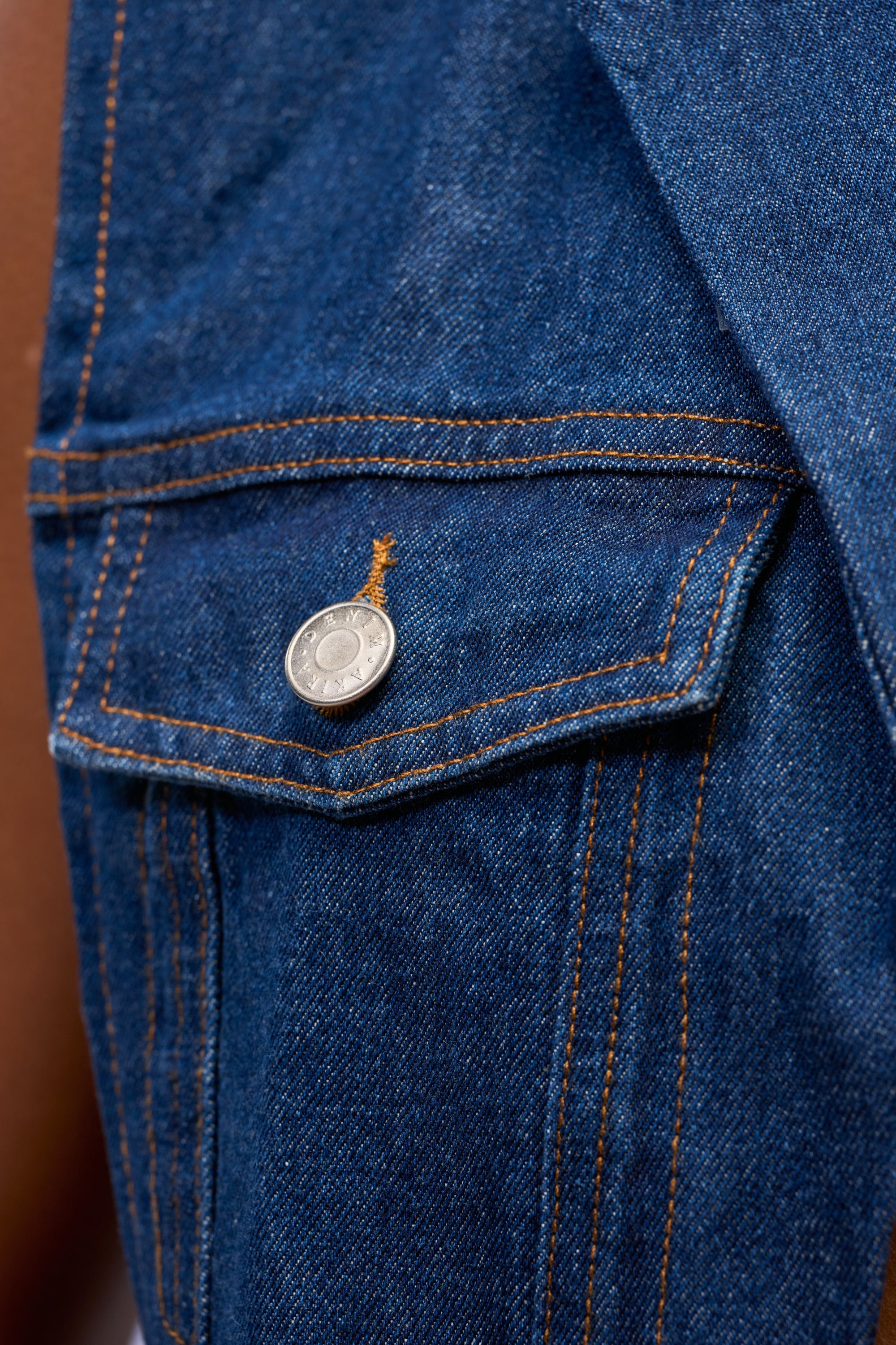 DOWN TO IT SPLIT VEST IN DARK DENIM