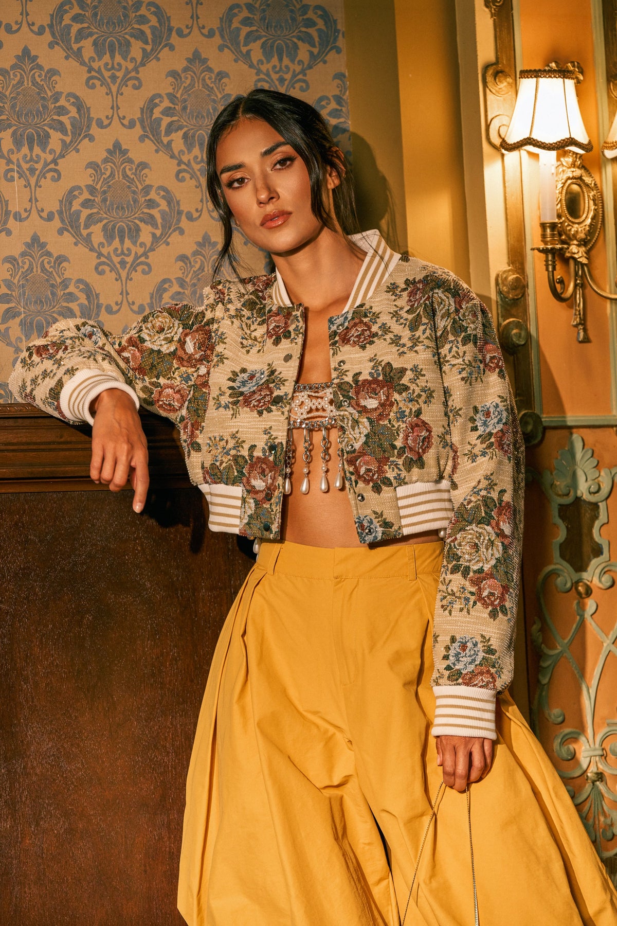 NOT YOUR AVERAGE TAPESTRY BOMBER