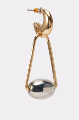 GEOMETRIC DANGLE DROP EARRINGS