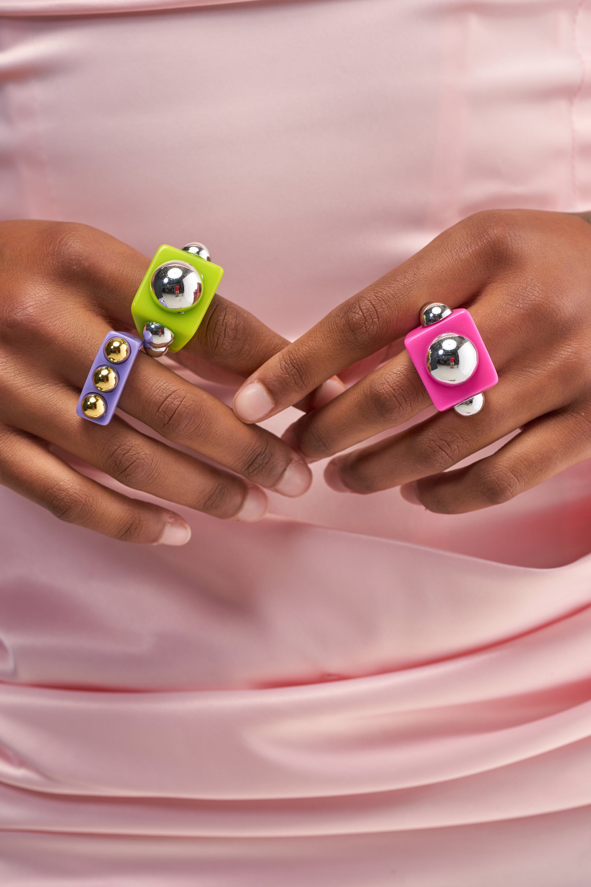 SPACE CANDY RING SET