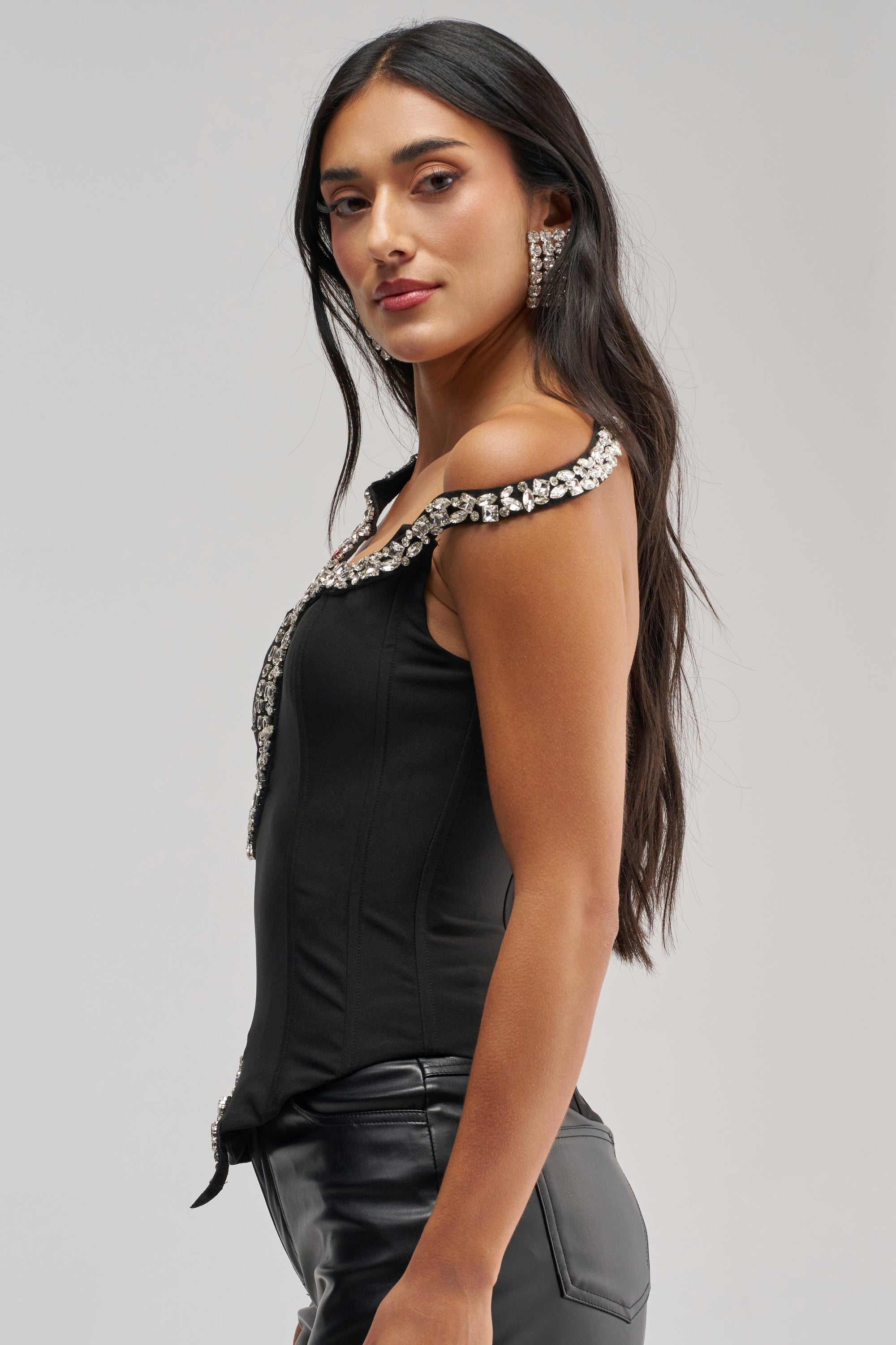 FEEL MYSELF WITH YOU SNAKE CORSET