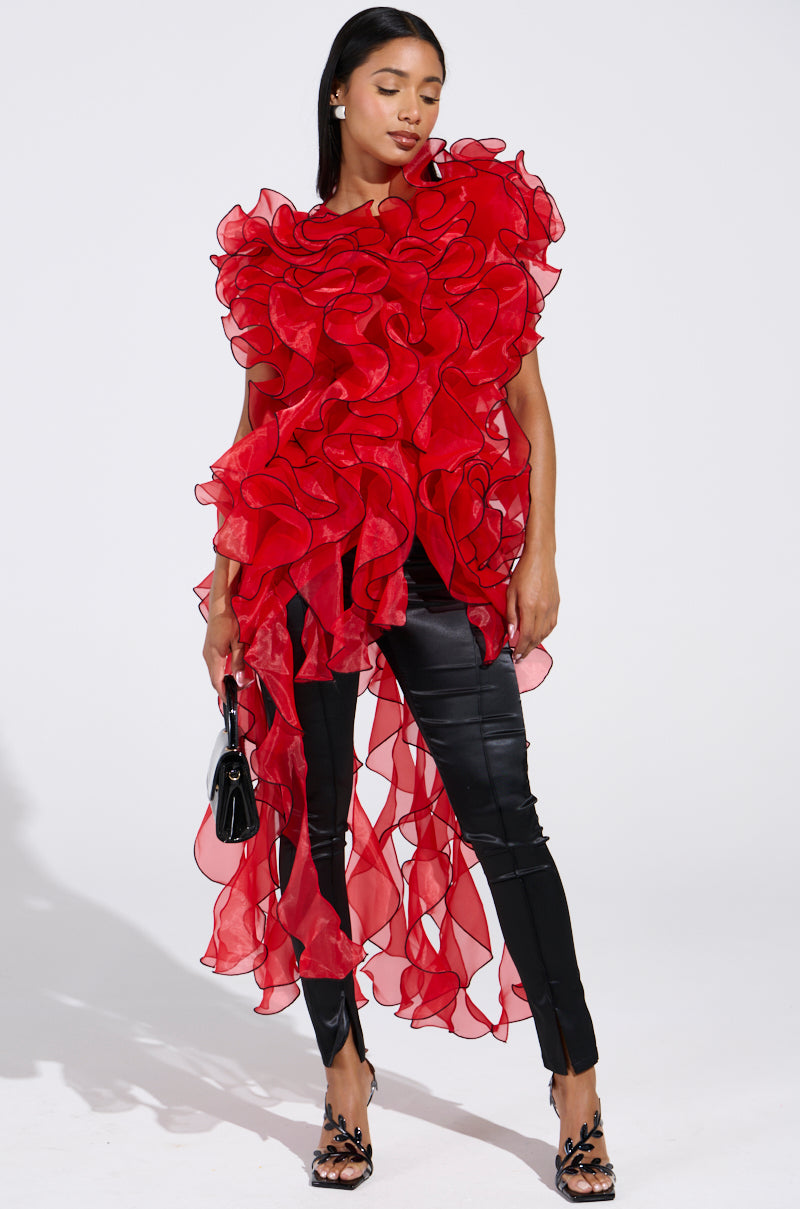 LOVER RUFFLE BLOUSE