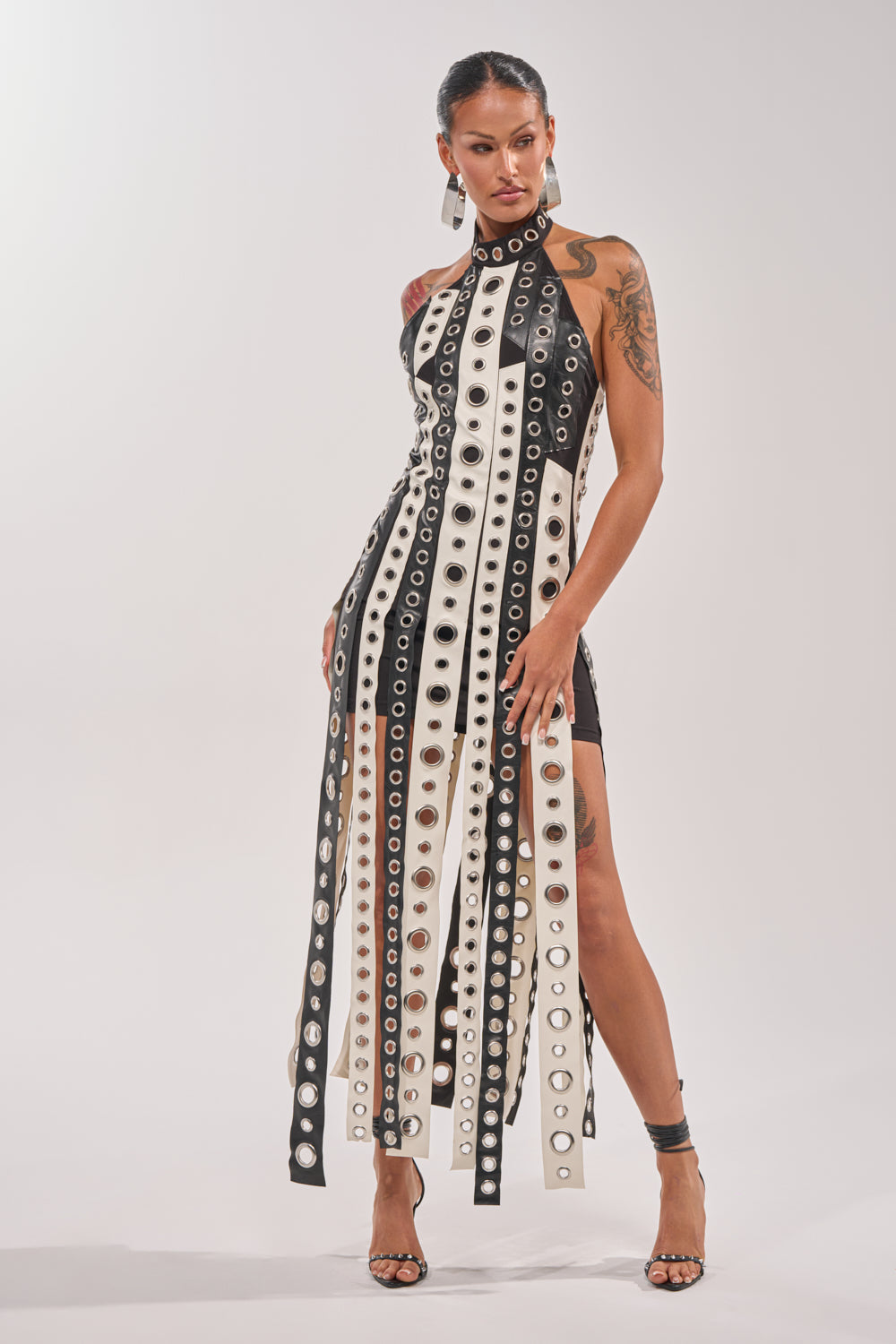 ON MY BEST BEHAVIOR TASSEL MAXI DRESS