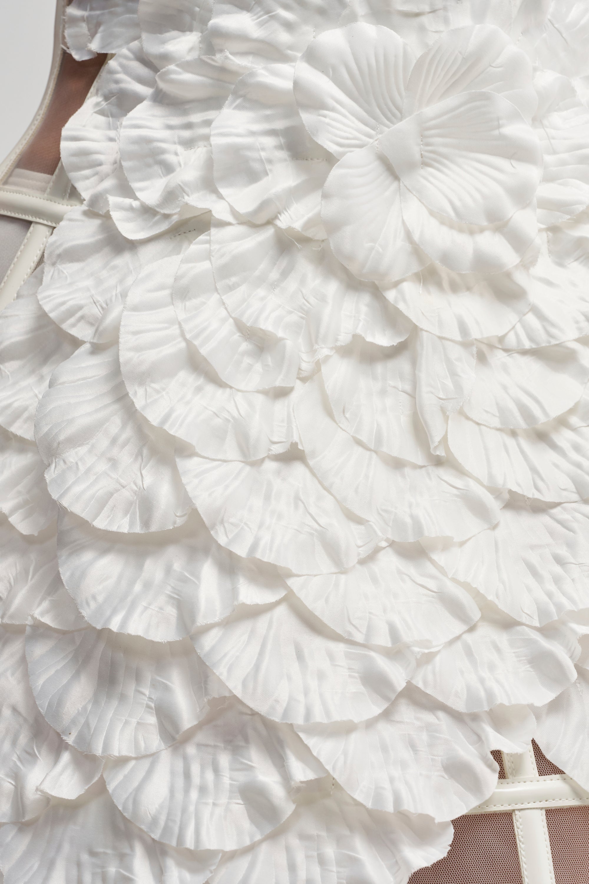 FULL BLOOM CAGE DRESS IN WHITE